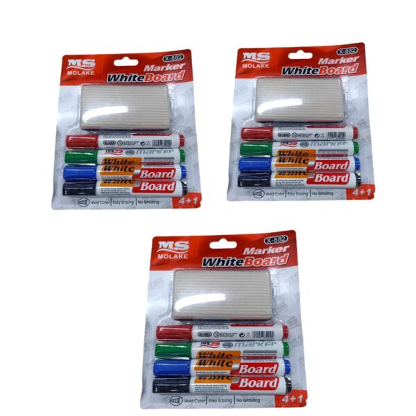 EN0845 SET MARCADOR BORRABLE 4PCS X882