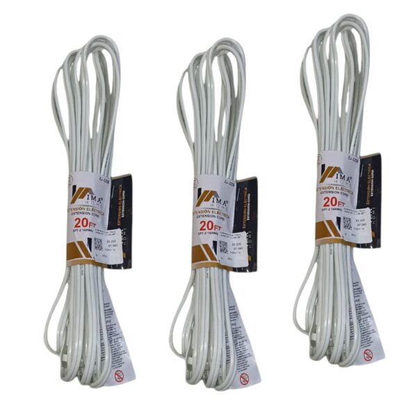 EXTENSION ELECTRICA 14AWG 20FT/1E-DX-C20FTAH