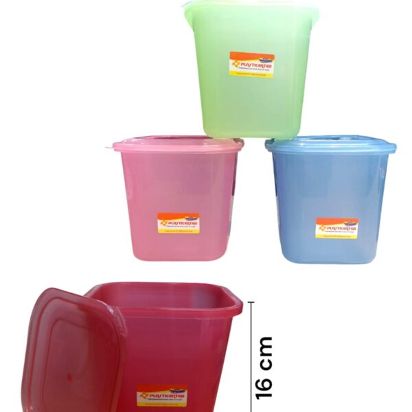 TAPER 2 KILOS CUADRADO TRASLUCIDO PC206