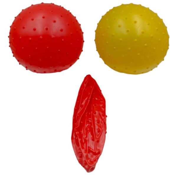 EN0356 PELOTA DE PULLAS 22 CM 48G PVC