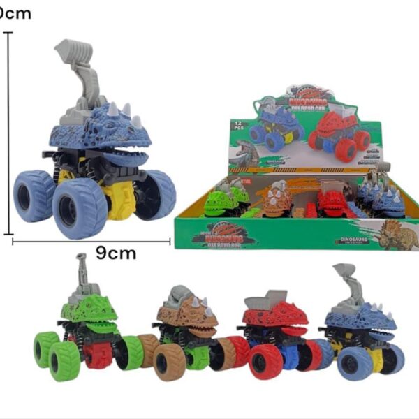 EN02195/660-2A COCHE DE DINOSAURIO DE POTENCIA DE FRICCIÓN 38.5 * 28.5