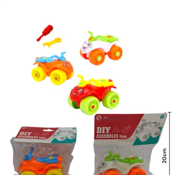 EN02167/88309 JUEGO DE MOTOCICLETAS DE PLAYA DE RUEDA LIBRE AUTOENSAMB