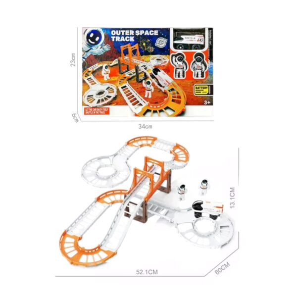 GG006872/888-86 PISTA ARO ASTRONAUTA CON PUENTES