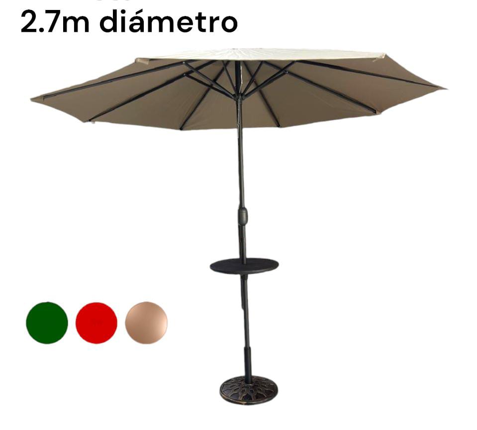 PARASOL EN1550/1550-1/1550-2 2.7 DIAMETRO