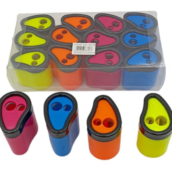EN1470/8918 SACAPUNTAS 12 PCS /PVC