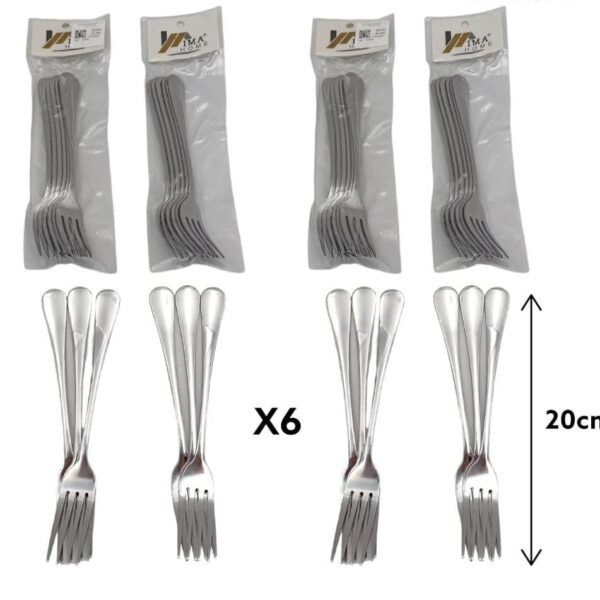 TENEDOR BANQUETE X 6 PCS EN1328