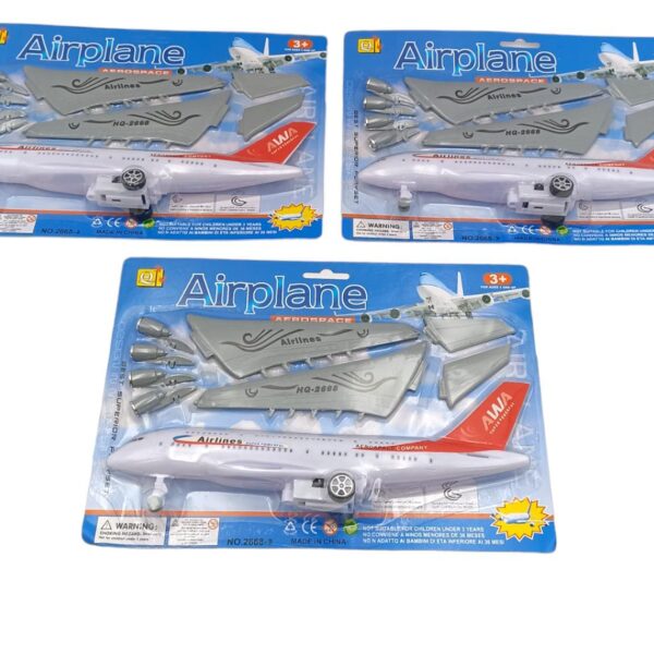 2668-2/GC107179 JUGUETE AVION ARMABLE