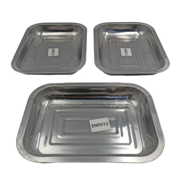 BANDEJA METAL 27x20x4 EN0512