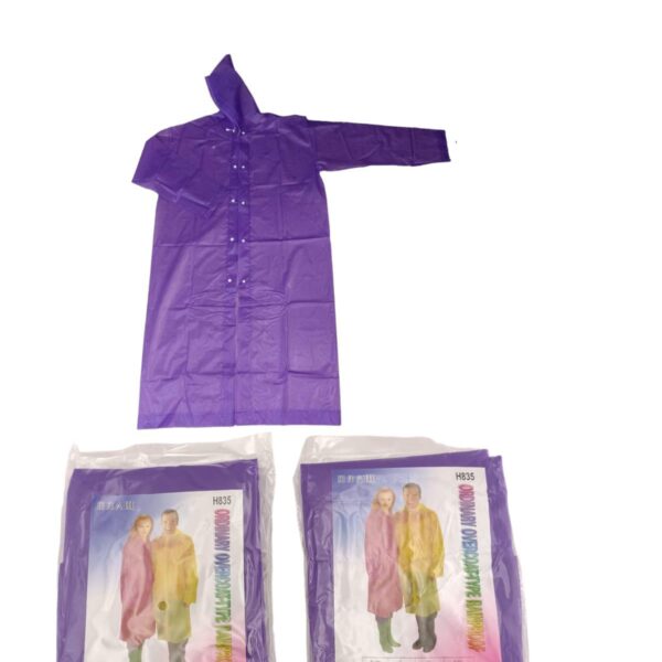 PONCHO PLASTICO FINO H835 / 1*1M2 EN0901