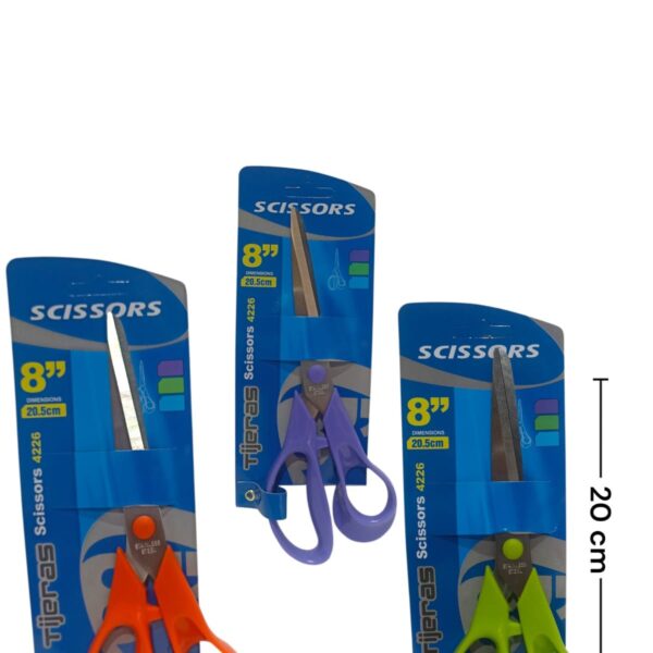 EN0589  K-511 TIJERAS COLORES K-511