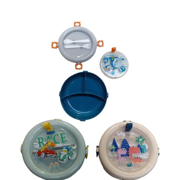 EN1617 RECIPIENTE PLASTICO SET DE LONCHERA 16CM
