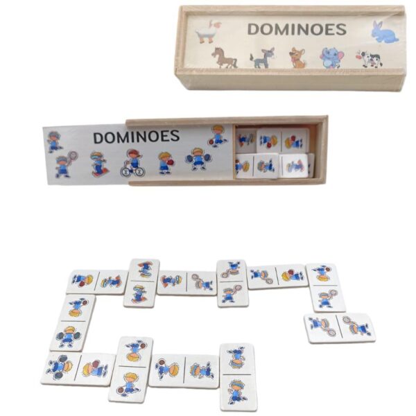 EN1428/94-876 JUEGO DIDACTICO DOMINO INGLES