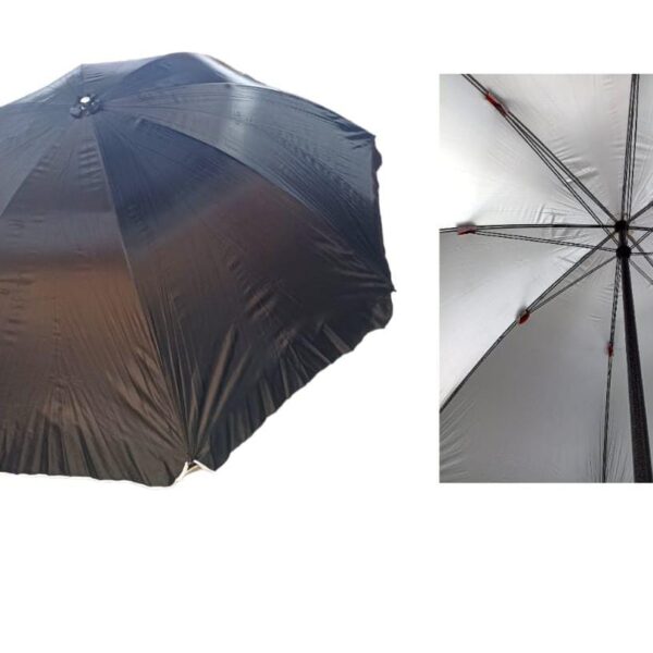EN1499 PARASOL REDONDO DOBLE TELA DOBLE VARILA 60"