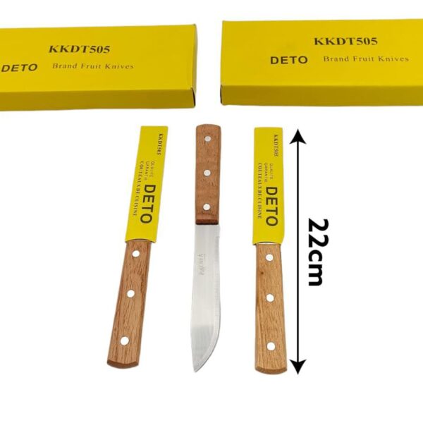EN1341/KKDT505 CUCHILLO CACHA MADERA # 5