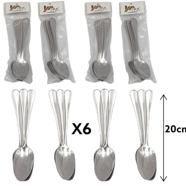 CUCHARA BANQUETE X 6 PCS EN1329